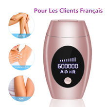 Load image into Gallery viewer, 600000 Flash Professional Permanent Laser Epilator LCD Display Laser IPL Hair Removal Machine Photoepilator Painless Depilador
